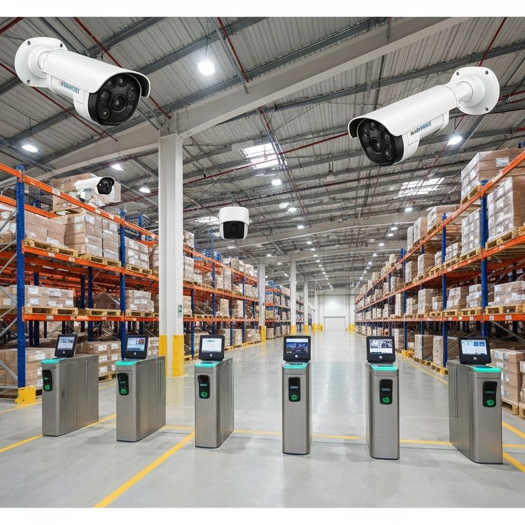 Advanced warehouse security system